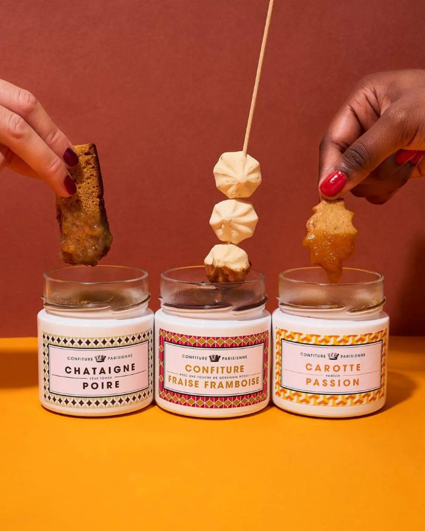 Confiture Parisienne 巴黎人果醬搪瓷罐